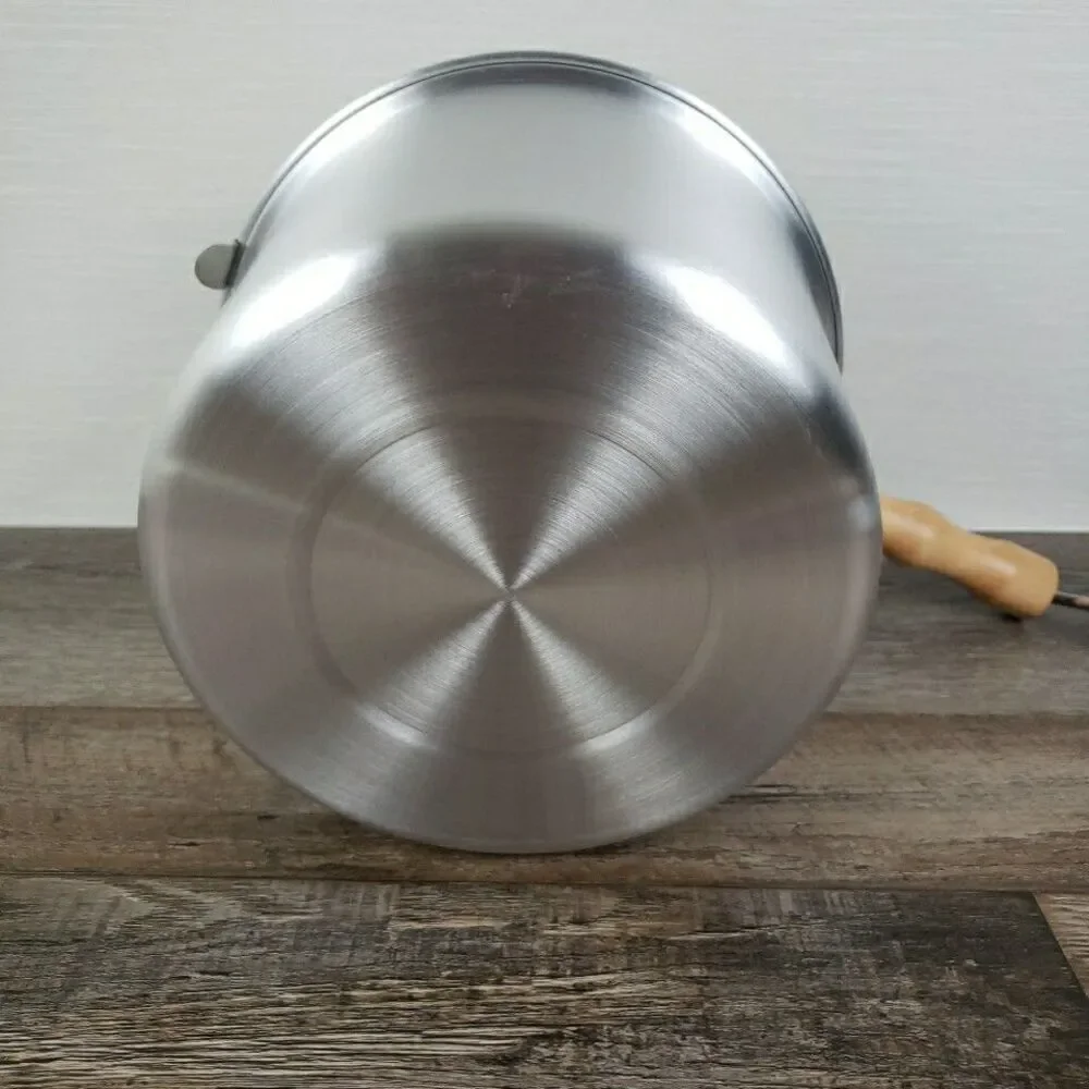 Great Northern Twister Original Stove Top Popcorn Popper Stainless Steel 6.5 qt